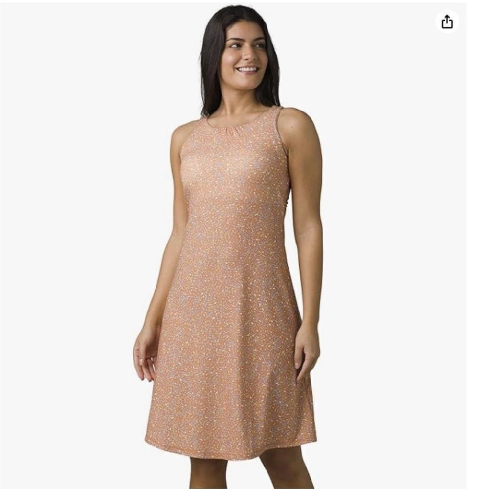 NWT Prana‎ sky path dress in baked apricot L